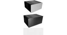 Kühlkörper Gehäuse mit 10mm-Frontplatte, Höhe 220mm