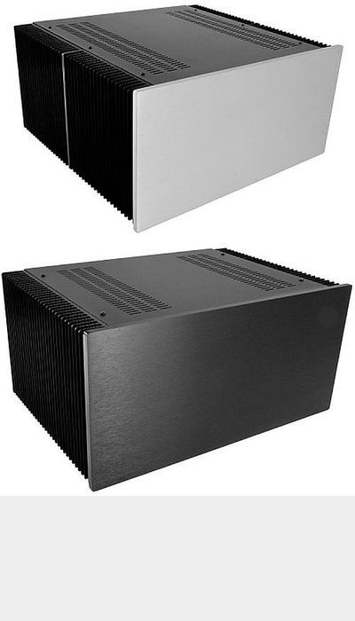Kühlkörper Gehäuse mit 10mm-Frontplatte, Höhe 220mm