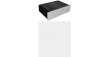 Kühlkörper Gehäuse mit 4mm- Front, Höhe 120mm