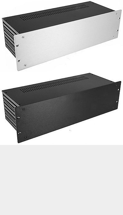 M-Gehäuse mit 4mm- Front, Höhe 120mm