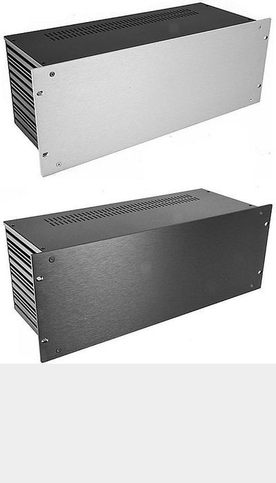 M-Gehäuse mit 4mm- Front, Höhe 165mm